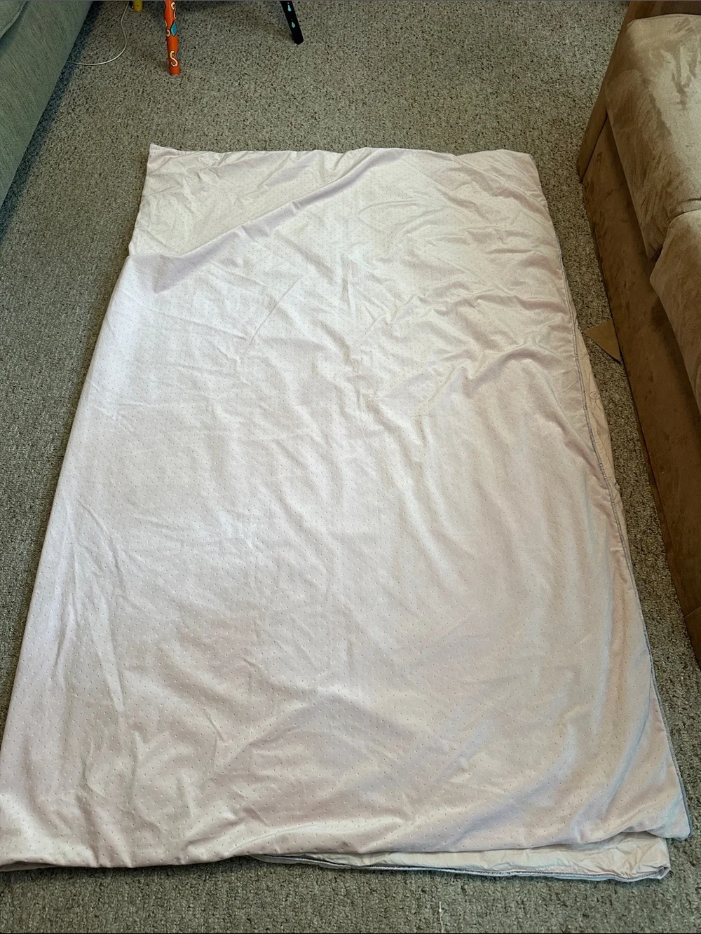 Velvet Thelma Duvet Cover Anthropologie Blush Twin